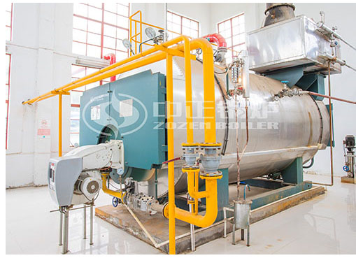 河南6噸冷凝式燃?xì)庹羝仩t項(xiàng)目